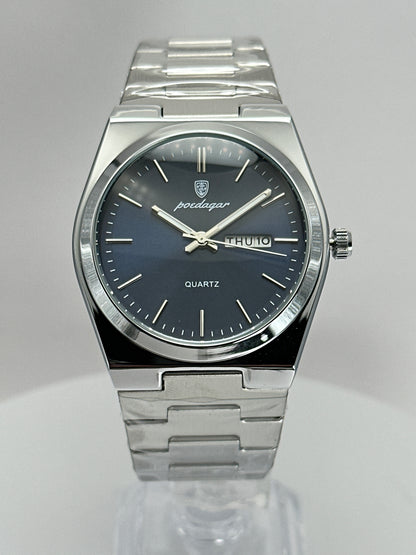 POEDAGAR 930 – Reloj de Cuarzo Day-Date 40 mm