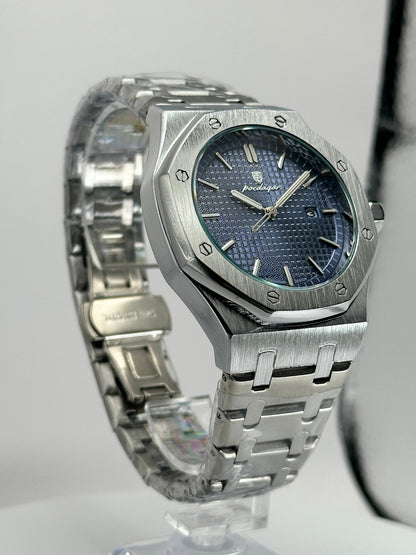 POEDAGAR 924 – Reloj de cuarzo 42 mm