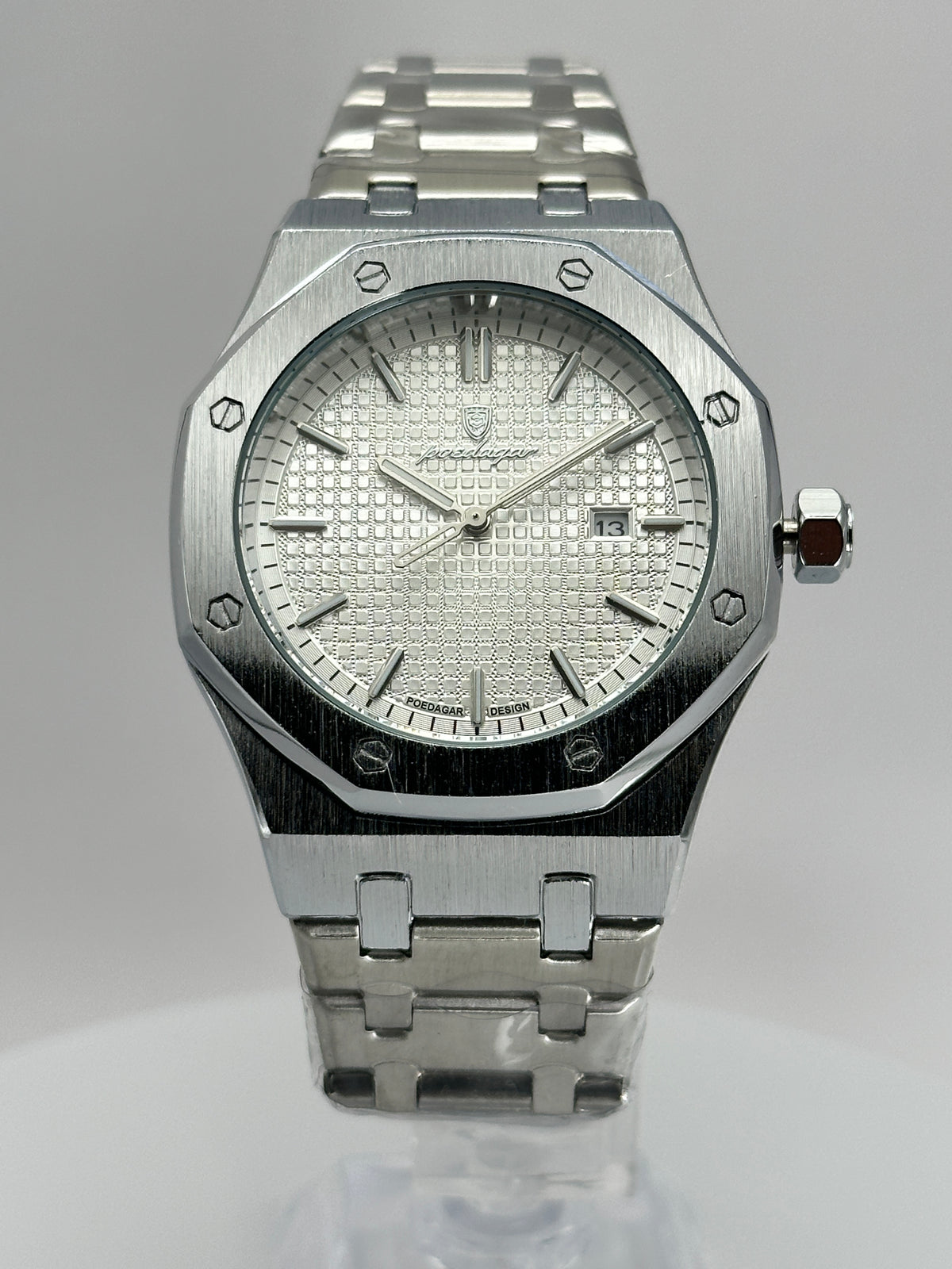 POEDAGAR 924 – Reloj de cuarzo 42 mm