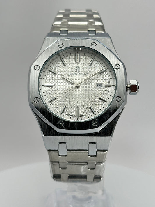 POEDAGAR 924 – Reloj de cuarzo 42 mm