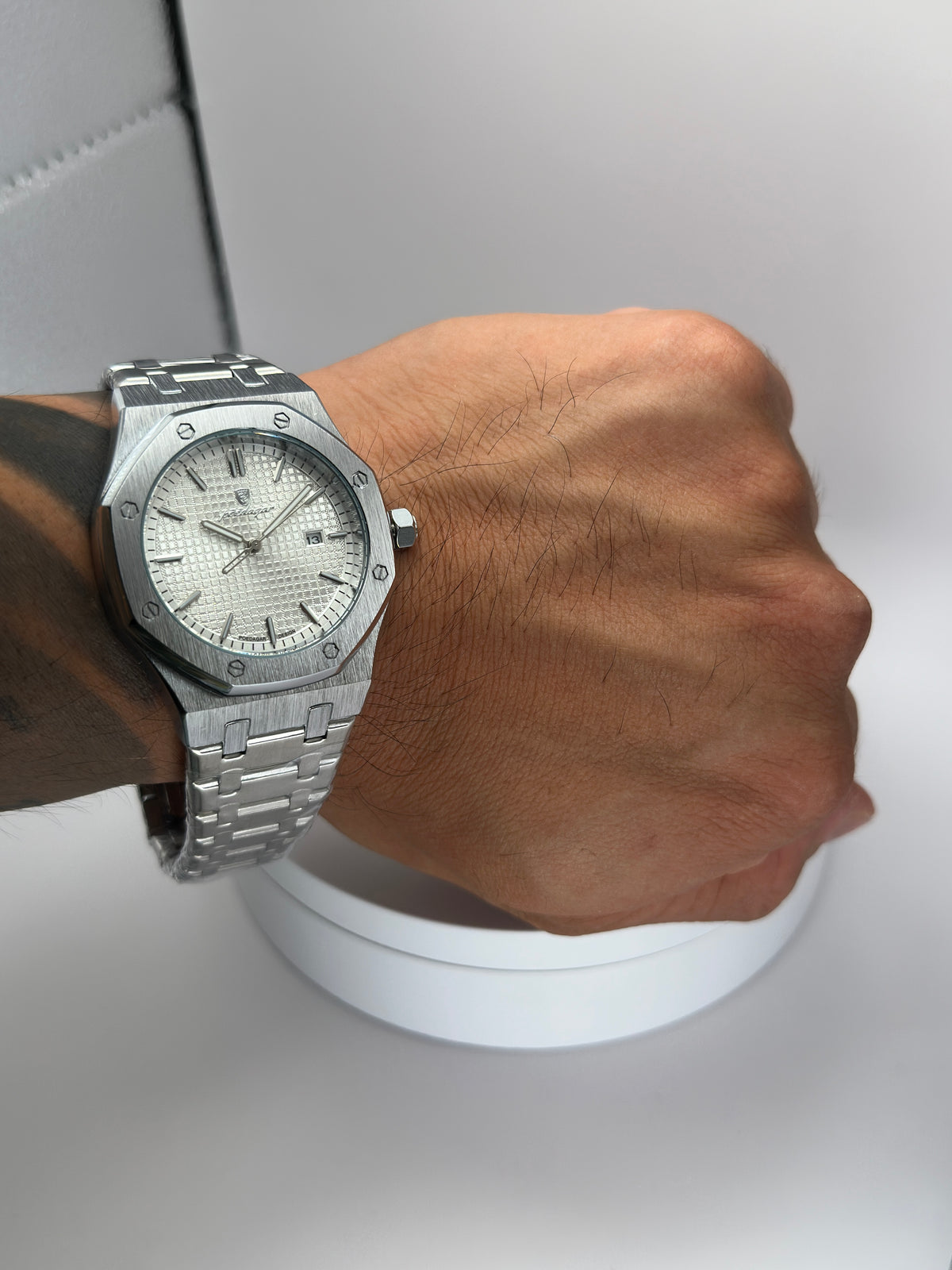 POEDAGAR 924 – Reloj de cuarzo 42 mm