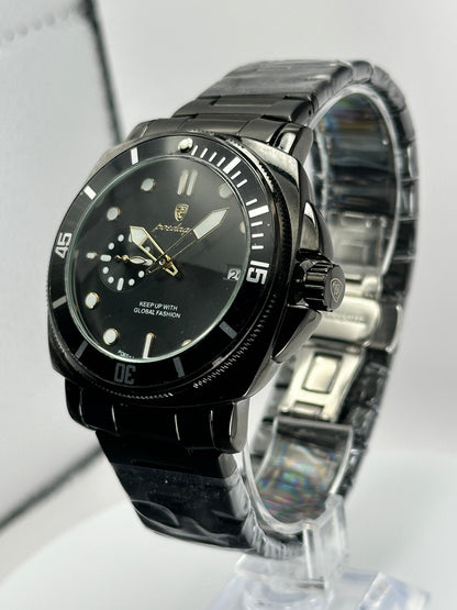 POEDAGAR 873 – Cuarzo estilo Diver 44 mm