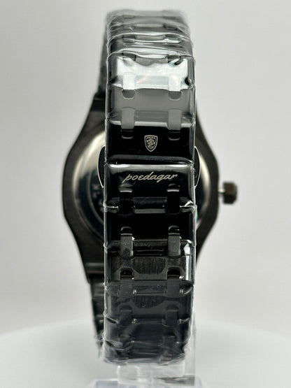 POEDAGAR 924 – Reloj de cuarzo 42 mm