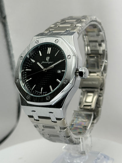 POEDAGAR 924 – Reloj de cuarzo 42 mm