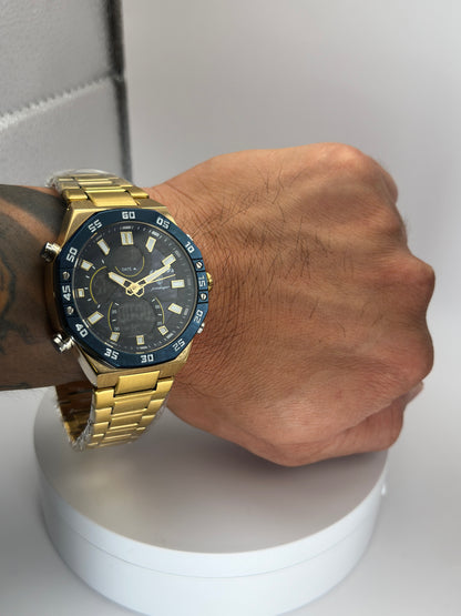 POEDAGAR E101 – Reloj Analógico-Digital Multifunción 46 mm