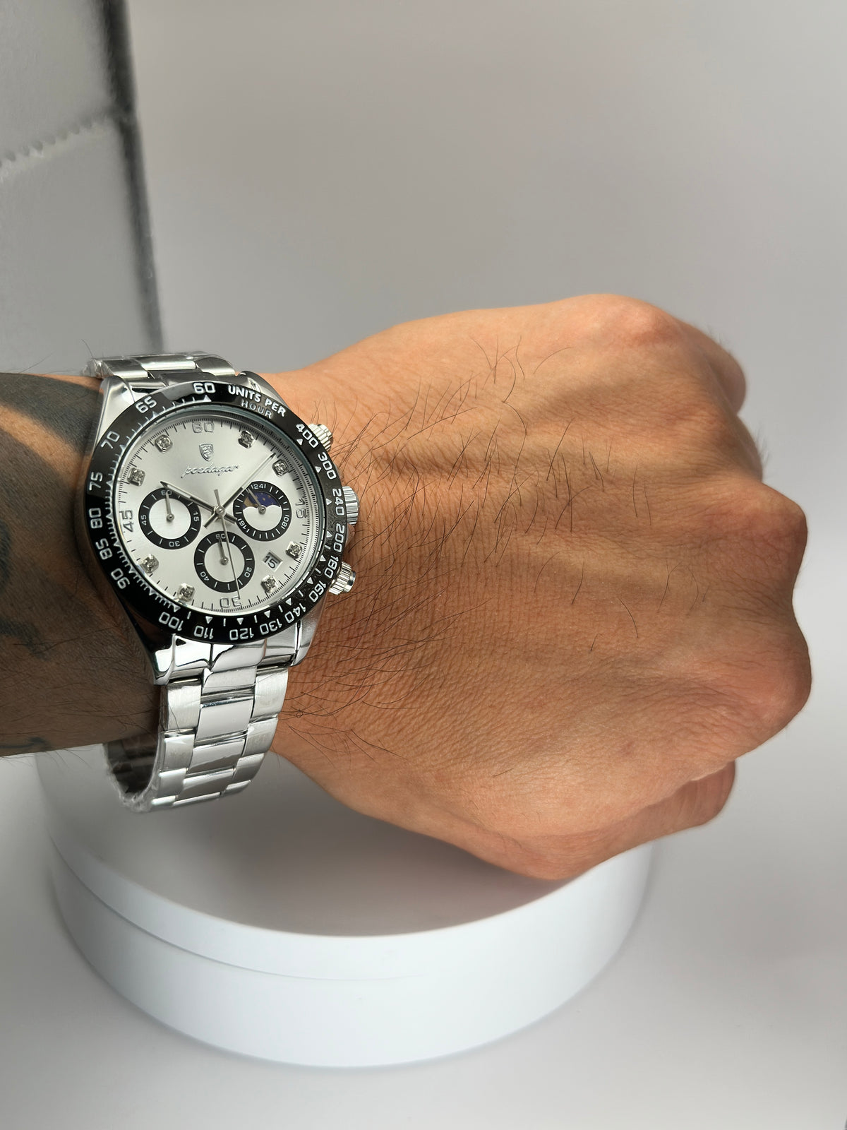 POEDAGAR 629 – Cronógrafo de Cuarzo 42 mm