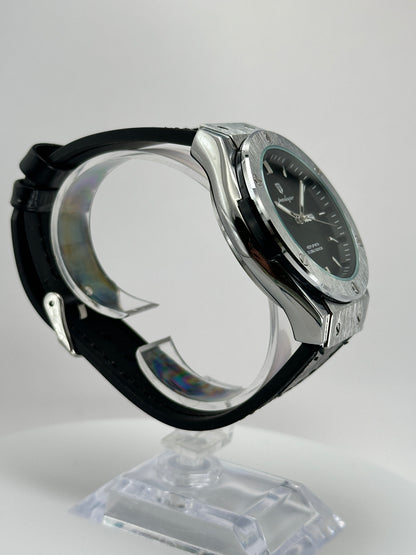 POEDAGAR 852 – Reloj de cuarzo Day-Date 41 mm