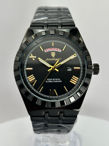 POEDAGAR 675 – Cuarzo Day-Date 41 mm