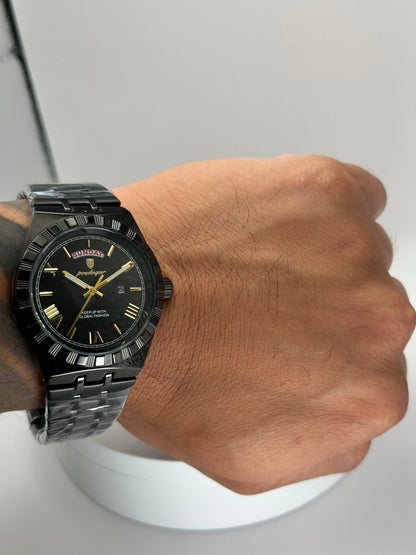 POEDAGAR 675 – Cuarzo Day-Date 41 mm