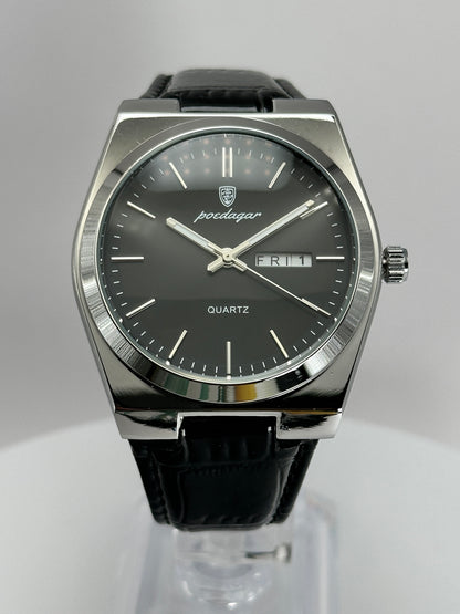 POEDAGAR 930 – Reloj de Cuarzo Day-Date 40 mm