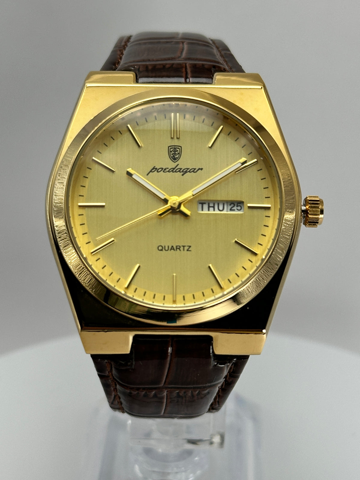 POEDAGAR 930 – Reloj de Cuarzo Day-Date 40 mm