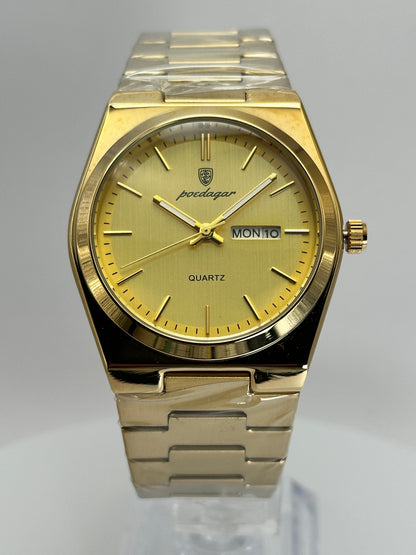 POEDAGAR 930 – Reloj de Cuarzo Day-Date 40 mm