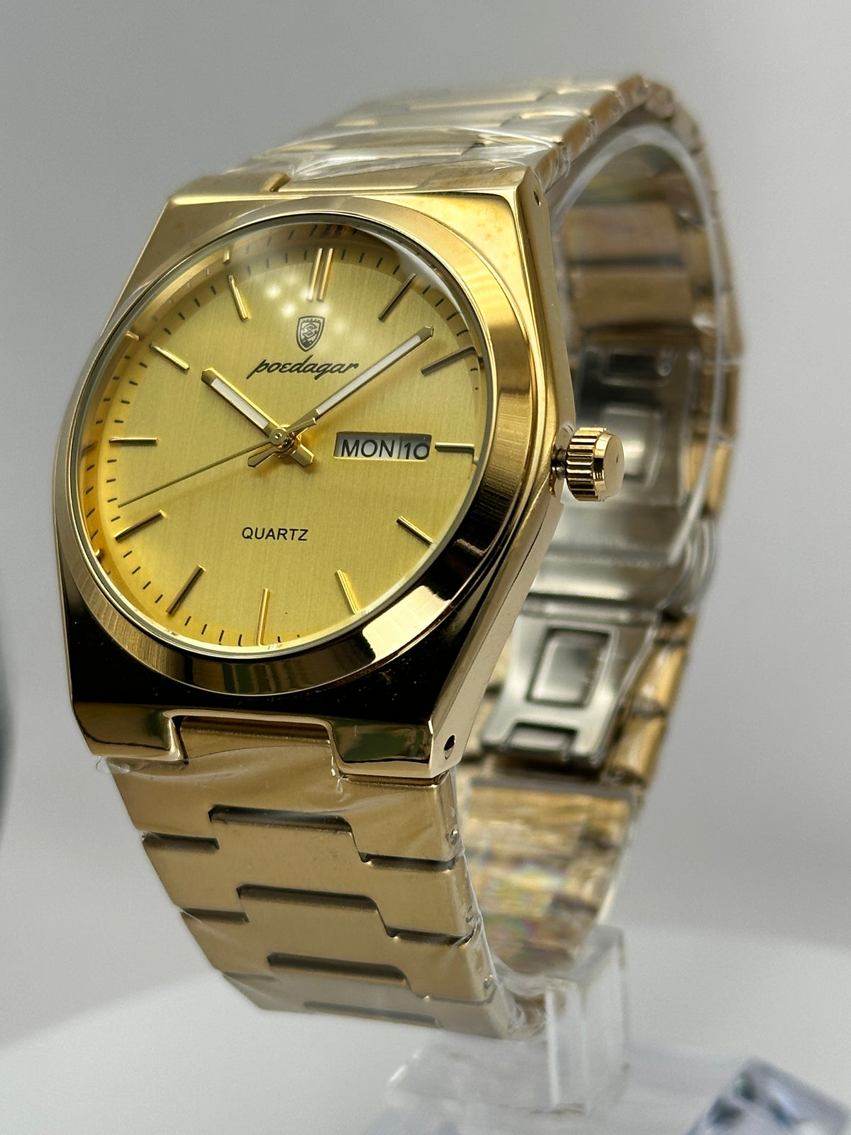 POEDAGAR 930 – Reloj de Cuarzo Day-Date 40 mm