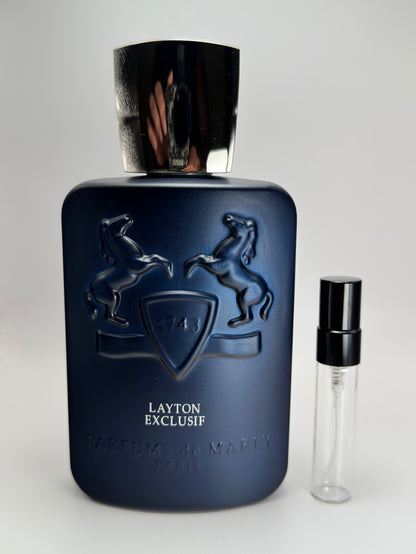 Parfums de Marly Layton Exclusif - Perfume de nicho | 3 ml , 5 ml y 10 ml