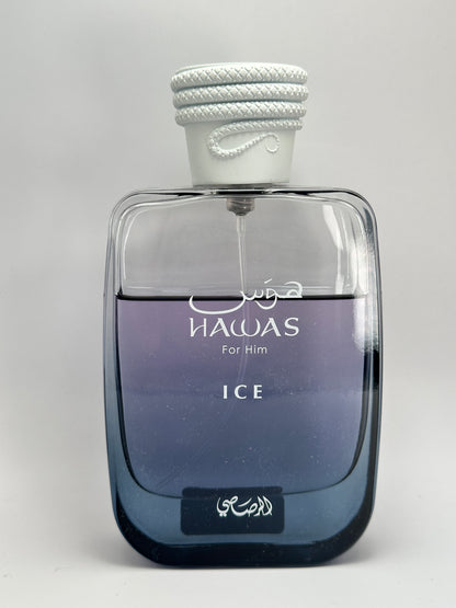 Rasasi Hawas Ice – Perfume árabe | 3 ml, 5 ml, 10 ml y 100 ml