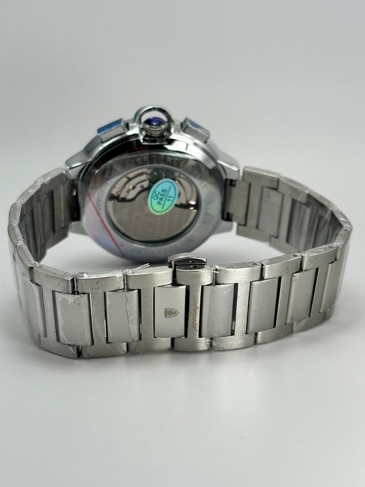 POEDAGAR 1413 – Automático con Brazalete de Acero Inoxidable