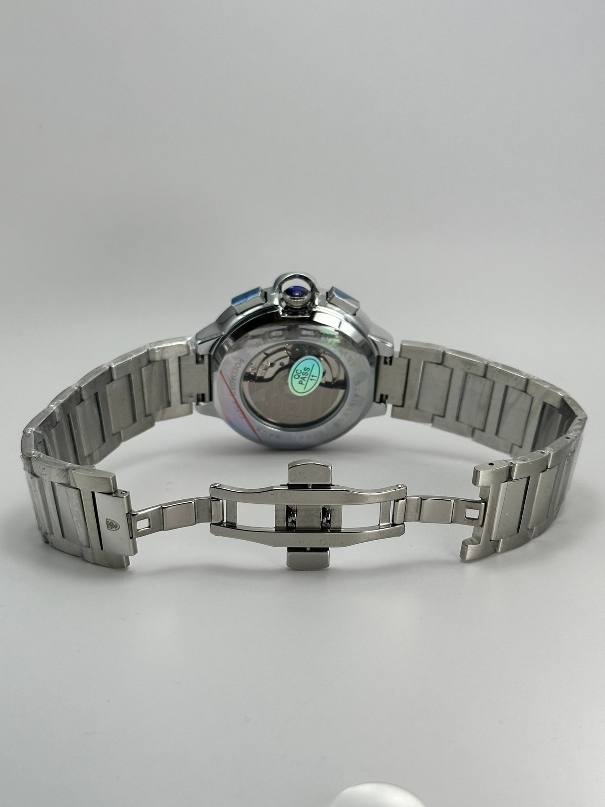 POEDAGAR 1413 – Automático con Brazalete de Acero Inoxidable
