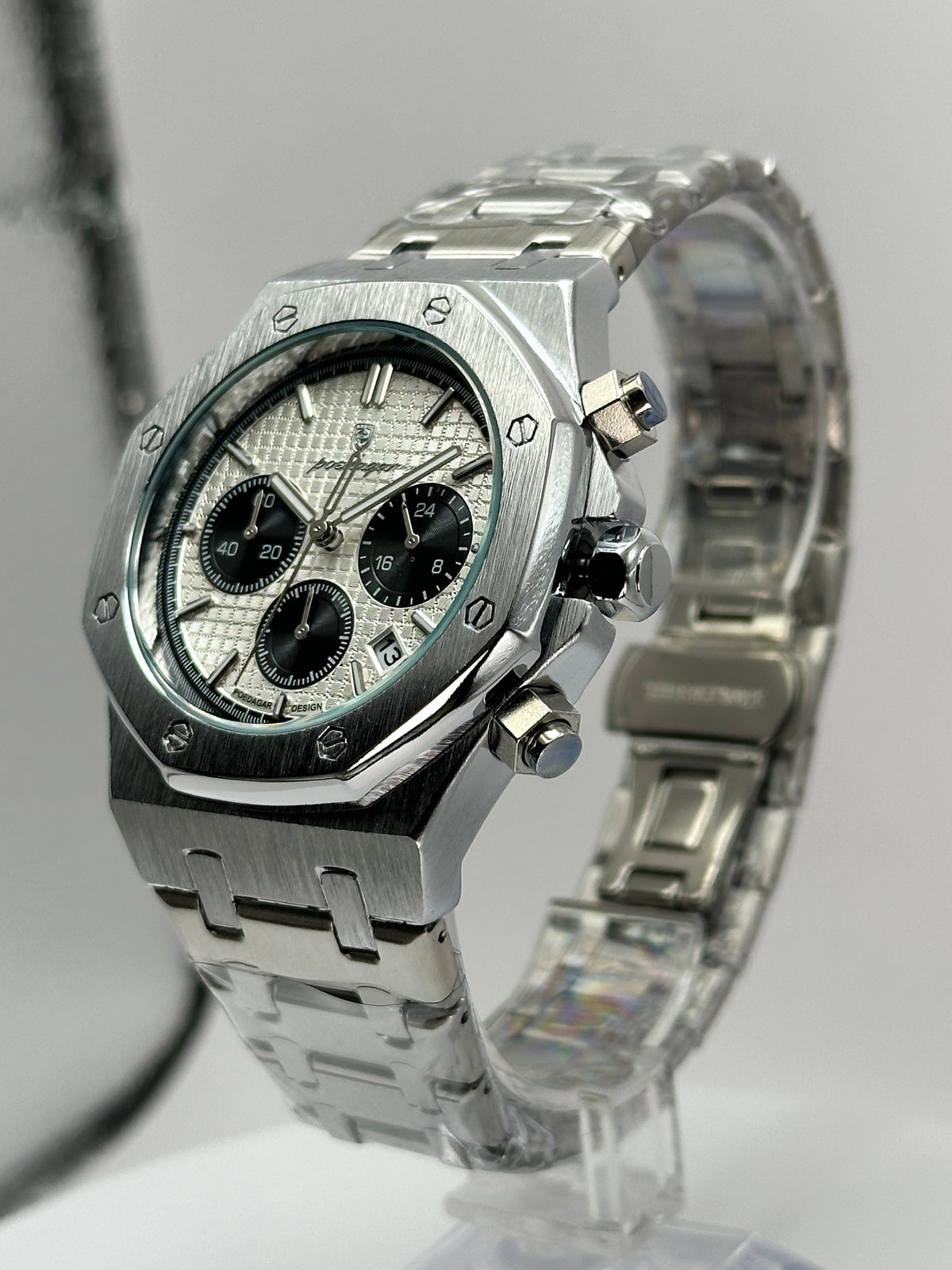 POEDAGAR 926 – Cronógrafo de Cuarzo 42 mm