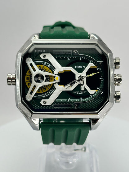 POEDAGAR E106 – Reloj Analógico-Digital Multifunción 47 mm