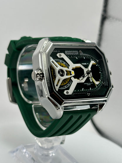 POEDAGAR E106 – Reloj Analógico-Digital Multifunción 47 mm