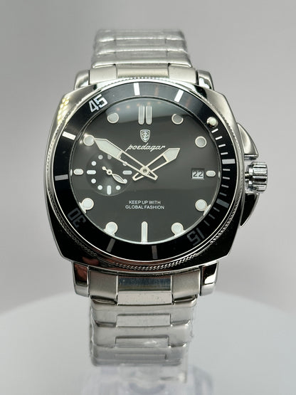 POEDAGAR 873 – Cuarzo estilo Diver 44 mm