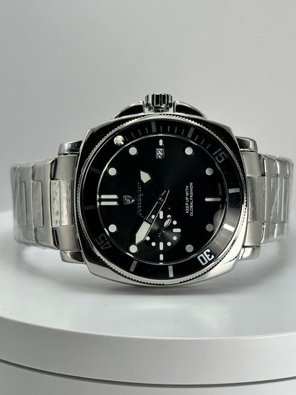 POEDAGAR 873 – Cuarzo estilo Diver 44 mm