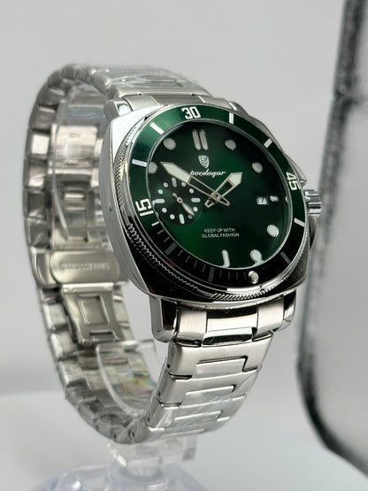 POEDAGAR 873 – Cuarzo estilo Diver 44 mm
