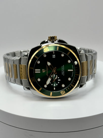 POEDAGAR 873 – Cuarzo estilo Diver 44 mm