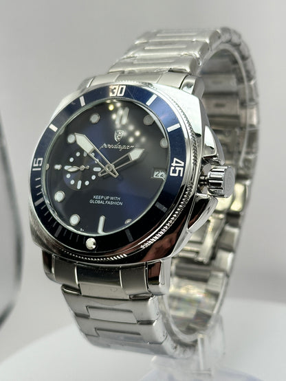 POEDAGAR 873 – Cuarzo estilo Diver 44 mm