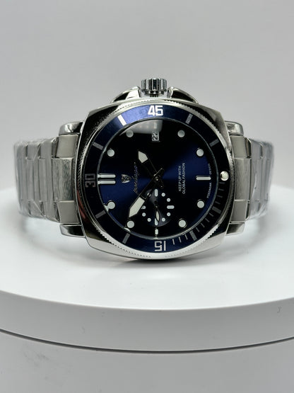 POEDAGAR 873 – Cuarzo estilo Diver 44 mm