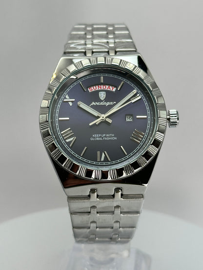 POEDAGAR 675 – Cuarzo Day-Date 41 mm