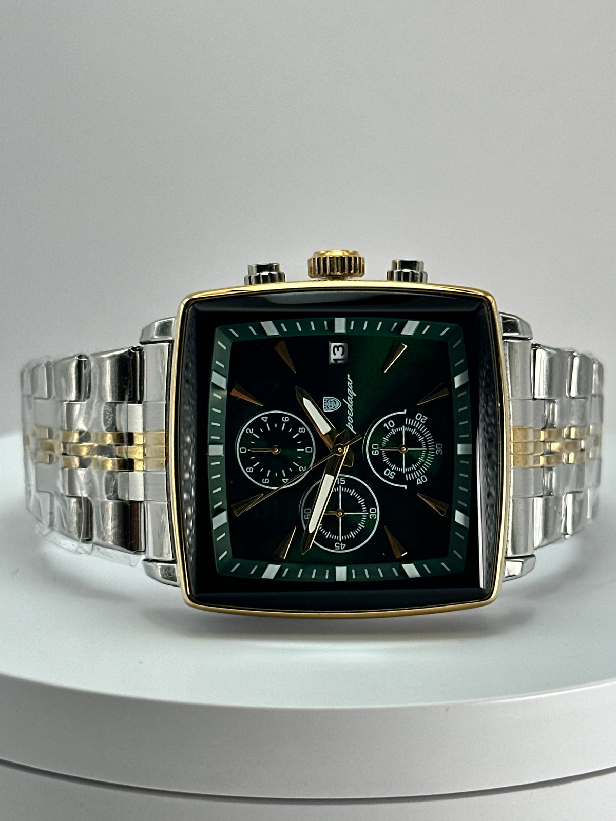 POEDAGAR 866 – Cronógrafo de Cuarzo 44 mm