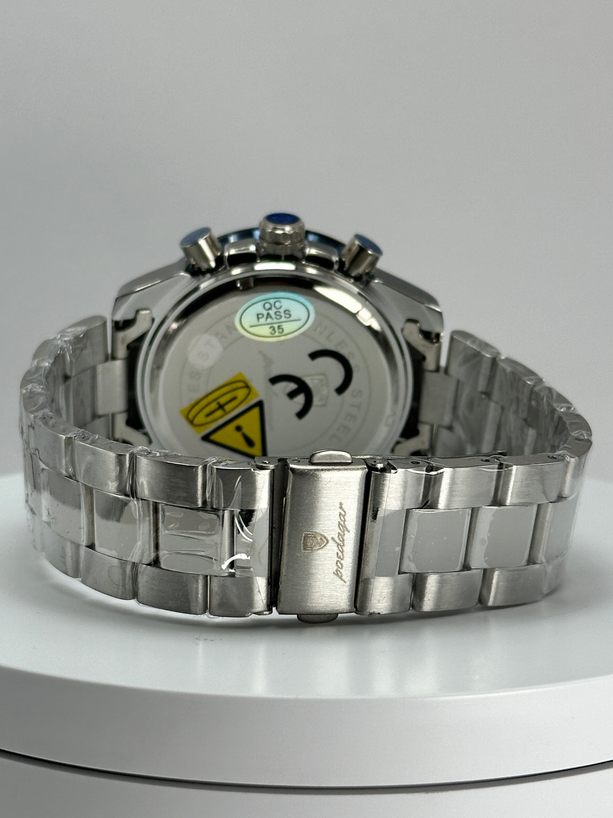 POEDAGAR 988 – Cronógrafo de Cuarzo 43 mm